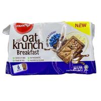 ราคา ขนมคุ๊กกี้ธัญพืชรวม Oat krunch ขนาด 208 g มี 5 รสให้เลือก (21612503110)