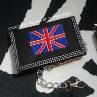 ราคา 3พับ กระเป๋าสตางค์ ปักลายมีโซ่สีเงิน ลายแมนยู ลิเวอร์พูล อาเซนอล เชลซี โซ่เงินทุกใบ (17190016249)