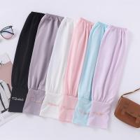 ราคา ปลอกแขนกันแดดผ้าไหมน้ำแข็งสำหรับผู้หญิงสำหรับขี่จักรยานแขนป้องกันรังสีอัลตราไวโอเลตทรงหลวมปลอกแขนปลอกแขนกันแดด (18972196506)
