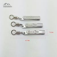 ราคา S37 ชุดละ 3 ตัว สลักลาย ไอ้ไข่ เด็กวัดเจย์ดี แหนบคล้องพระ แหนบห้อยพระ แหนบแขวนพระ แหนบสแตนเลส (13466918764)