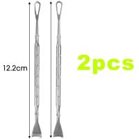 ราคา 2ชิ้นเข็มกดสิวสองหัวทำความสะอาดกำจัดสิวหัวดำเข็มกดสิวกดสิวผิวหนังที่ตายแล้วอุปกรณ์กำจัดสิวหัวดำ (21772738080)