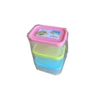 ราคา กล่องใส่อาหาร กระปุกเล็กใส่อาหาร กระปุกใส่น้ำพริก กล่องถนอมอาหารไซส์เล็ก ขนาด200ml แพ๊ค3ใบ กล่องถนอมอาหารเล็ก 3ใบ แพ๊ค กล่องกลมถนอมอาหาร กล่องเหลี่ยมถนอมอาหาร มินิ กล่องอาหารมินิ กล่องถนอมอาหาร Keyway