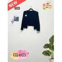 ราคา เสื้อสูท เสื้อคลุมแขนยาว 1 100 ใส่ทำงาน ใส่คลุมกันแดด แมทช์ได้กับทุกชุด มีสไตล์ เสื้อผ้ามือสอง มีเก็บปลายทาง (21481246749)
