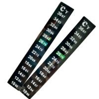 ราคา สติกเกอร์ เทอร์โมมิเตอร์ ติดตู้ปลา ถังหมัก แผ่นแปะวัดอุณหภูมิ Sticker Thermometer สินค้าพร้อมส่งในไทย (20942168393)