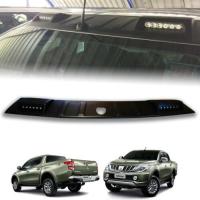 ราคา สั่งทำ 5 วัน ไฟหลังคา LED DRL ไฟสีขาว สีดำด้าน สำหรับ มิตซูบิชิ ไทรทัน ไตรตัน ปี 2015 2019 มิตซูบิชิ ไทรทัน ไตรตั้น ไตรตัน ชุดแต่ง Spoiler หลังคาพร้อม ไฟ LED MISUBISHI TRITON 2015 2019 ราคาส่ง ราคาถูก