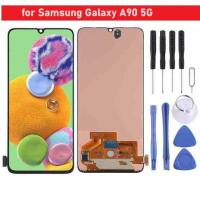 ราคา หน้าจอ Lcd Samsung A90 5G OLED จอชุด จอพร้อมทัชสกรีน จอ ทัช Lcd Display อะไหล่มือถือ หน้าจอ (21577405167)