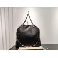 ราคา Stella กระเป๋าสายโซ่ใบใหญ่แบบคลาสสิกกระเป๋าโท้ทแบบถือสะพายไหล่เดียวกระเป๋าสายโซ่สามเส้นแบบลำลองแมทช์ลุคง่าย (20138475782)