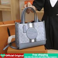 ราคา HOT HOT Authentic 2022 New Original COACH Reticule Handbag Womens Pu Leather Tote Bag Single Sling Bag Cosmetics Bag Shoulder Bag Korean Fashion Student Large Capacity Shopping Bag Work Bag (170002938