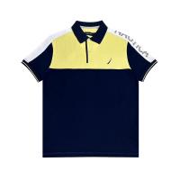 ราคา Nautica Men Polo Shirt เสื้อโปโลนอติก้า สินค้าลิขสิทธิ์แท้ ผ้าคอตตอน KR3523 (20534945398)