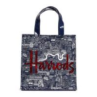 ราคา Harrods รุ่น Small Picture Font Shopper Bag พร้อมส่ง (12475663381)