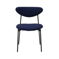 ราคา SB Design Square SB FURNITURE เก้าอี้เหล็กเบาะผ้า รุ่น Linfo สีน้ำเงิน 52x49x77 ซม (20265866561)