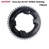 ราคา SRAM Chainring Axs 46 33T 107BCD 12สปีดโซ่คู่สำหรับ SRAM RED Force AXS 107 BCD Crank 2x Chainring แบบดั้งเดิม (21467242221)