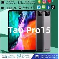 ราคา แท็บเล็ตใหม่ OPP0 Tab Pro15 10 12 นิ้ว Android 10 นิ้วเต็มหน้าจอหน้าจอขนาดใหญ่ Wifi 3G 4G 5G แท็บเล็ตซิมการ์ดแบบคู่เหมาะสำหรับเด็กเรียนรู้ TAB เกม (21760141572)
