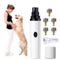ราคา Electric Dog Nail Clippers for Dog Nail Grinders Rechargeable USB Charging Pet Quiet Cat Paws Nail Grooming Trimmer Tools (10430290451)