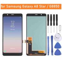 ราคา หน้าจอ LCD สำหรับ Samsung Galaxy A8 Star SM G8850 พร้อม Digitizer Full Assembly ชุดไขควง (21644307189)