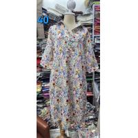 ราคา เดรสโปโลกระดุมหน้า แขนสามส่วน เนื้อผ้าลินินแท้ 100 ทรงสวย ใส่สบาย (21840840977)