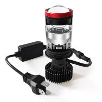 ราคา High Power Y7D H4 LED Headlights Car Left Hand Drive Mini Projector Lens 120W 6000k 8000LM High Low Beam With Turbo Fan (21576249175)