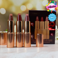 ราคา เซท 3 แท่งลิปชาร์ลอต ทิวเบอรี่ Charlotte Tilbury Iconic Mini Lip Wardrobe 1 5g ของแท้ 100 (21241813650)