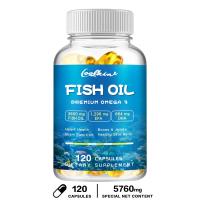 ราคา ผลิตภัณฑ์เสริมอาหารน้ำมันปลาทะเลน้ำลึกแคปซูลนิ่ม 30 60 120 (21763387009)