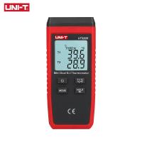 ราคา UNI T Mini Contact Type Digital Thermo meter UT320D Dual Channel K J Temperature Meter LCD Backlight Data Hold (21598305081)
