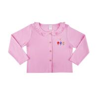 ราคา Chelsee เสื้อคาร์ดิแกน แขนยาว เด็กผู้หญิง รุ่น 238010 ปักลายดอกไม้ ติดกระดุม ผ้า Cotton 100 อายุ 2 10 ปี เสื้อผ้าเด็กโต (21373498745)