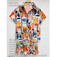 ราคา HPrv1 ชุดเซ็ท กางเกงขาสั้น เสื้อเชิ้ต แขนสั้น ชุดเซ็ทผ้าคอตตอนญี่ปุ่น ชุด Bonus by Ananya ชุดใส่สะบาย ใส่ไม่ร้อน ชุดเซ็ทใส่เที่ยว ชุดสาวอวบ ชุดเสื้อเชิ้ต ร้าน Katy wow เสื้อสาวอวบ กางเกงสาวอวบ เสื้อคอ