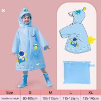 ราคา เสื้อกันฝนของเด็ก เสื้อกันฝนลายการ์ตูน Kids rainwear เสื้อกันฝนลายปลาฉลาม Rainwear พร้อมกระเป๋าหนังสือ (20510224242)