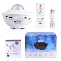 ราคา New ไฟโปรเจคเตอร์ กาแล็คซี่ ท้องฟ้าตกแต่งห้อง Sky Projector โคมไฟ ท้องฟ้าจําลอง ไฟตกแต่ง LED โปรเจคเตอร์ ดาว ลำโพงบลูทูธ (21888962029)