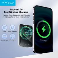 ราคา Vyvylabs Magnetic Power Bank 4000mAh 20W PD Quick Charging Mini Lightweight iPhone Android Universal (21680027937)
