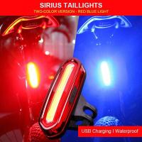 ราคา ไฟชาร์จusb ท้ายรถจักรยาน120ลูเมนไฟท้าย LED จักรยานเสือภูเขากันน้ำได้อุปกรณ์รถจักรยานปั่นจักรยานไฟท้ายจักรยาน (21281098932)