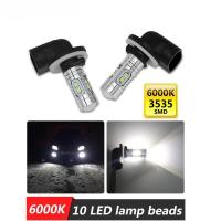 ราคา 2ชิ้น H27ไฟแอลอีดีตัดหมอก E34 M5หลอดไฟสีขาว LED สำหรับ E46 BMW E53 E39 E60 E90 E36 E30 F30 M6 X5 E91 E92 E87 E83 F10 Day Running Light E53 X6 (21081423329)