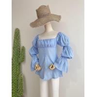 ราคา Mute Rosesy Top เสื้อเเขนพองปาดไหล่แบบญาญ่าผ้าโปร่งใส่สบายเสื้อไปทะเลเสื้อญาญ่า ชุดญาญ่า (4513408045)