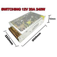 ราคา สวิทชิ่ง SWITCHING POWER SUPPLY 12V 5A 60W 10A 120W 15A 180W 20A 240W 30A 360W 12โวลล์ สำหรับอุปกรณ์ใช้ไฟ12V (21531869169)