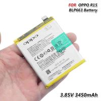 ราคา แบตr15 แบตเตอรี่ Oppo R15 Battery BLP663 3450mAh รับประกัน 3 เดือน (21727918451)