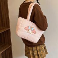 ราคา กระเป๋าสะพายไหล่ ผ้าไนล่อน Sanrio ลายการ์ตูน ซานริโอ้ ลิขสิทธิ์แท้ นุ่มนิ่ม น้ำหนักเบา จุได้เยอะ กระเป๋าถือ (21566981486)