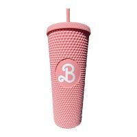 ราคา KATHRYNSON ตุ๊กตาบาร์บี้สำหรับปาร์ตี้บาร์บี้กระบอกน้ำฟางสำหรับบาร์บี้แก้วทัมเบลอร์ติดแก้วน้ำดื่มระยิบระยับพร้อมหลอดสีชมพูแก้วบาร์บี้สำหรับใส่ออกกำลังกาย (21785269370)