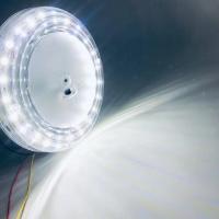 ราคา ไฟเพดานติดรถยนต์ ไว้ต่อไฟหลังคาเพิ่มความสว่าง มี 12v กับ 24v เม็ดไฟ 24led 36led 42led (21348626145)