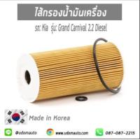 ราคา Kia Grand Carnival 2 2L Diesel ไส้กรองน้ำมันเครื่อง กรองเครื่อง ไส้กรองน้ำมัน Oil Filter รถ เกีย แกรนด์ คานิวัล 2 2 เครื่องดีเซล 26320 2F000 Speed Mate (4696466798)
