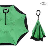 ราคา ร่มกลับด้าน 24 นิ้ว มีให้เลือก 6 สี ผ้าร่ม2ชั้นกันแดด ร่มกันฝน ร่ม ร่มสีพื้น ด้ามจับรูปตัว C ตั้งได้ สินค้าพร้อมส่ง (8289389709)