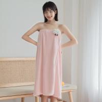 ราคา FS ผ้าขนหนูอาบน้ำ ผ้าเช็ดตัวกระโจมอก ผ้าขนหนู ผ้าขนหนู ชุดคลุมอาบน้ำ ผ้าขนหนูอาบน้ำไมโครไฟเบอร์ ชุดคลุมอาบน้ำ (20929344053)