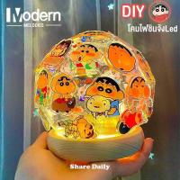ราคา ชิน จัง โคมไฟชินจัง Led Crayon Shin chan โคมไฟ DIY โคมไฟกลางคืน LED รูปชินจังน่ารัก สร้างสรรค์ น่ารักมากไว้ตกแต่งห้อง (21687435431)