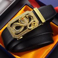 ราคา Sonix เข็มขัดผู้ชายเข็มขัดหนังหัวล็อคอัตโนมัติหรูหราหมุนได้ (13923575053)