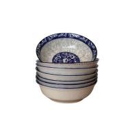 ราคา KB จาน ชาม ถ้วย เซรามิค ชุด 6 ใบ ราคาประหยัด เข้าไมโครเวฟได้ (21481104761)