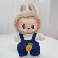 ราคา พร้อมส่งจาก ชุดเสื้อผ้าลาบูบู้ labubu macaron ชุดเอี้ยมหมี ชุดกระโปรง (21859345678)