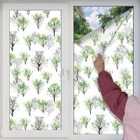 ราคา Glass sticker สติ๊กเกอร์ติดฟิล์มกระจกลายดอกไม้สีฟ้า มีกาวด้านหลัง ติดตั้งง่าย 112 H (21899677254)