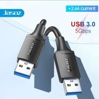 ราคา Jasoz สายUSB3 0 Cable Male to Male Cable 2A 5Gbps 480Mbps USB Extension Cable for Laptop Smart PC Camera Hard Drive TV Box เชื่อมต่อง่าย ส่งสัญญาณไว ความยาวสาย 0 5เมตร 3เมตร (21528331537)
