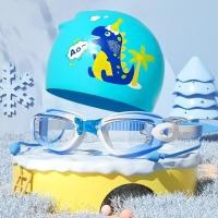 ราคา แว่นตาว่ายน้ำเด็กกรอบใหญ่กันน้ำกันหมอกน่ารักนักเรียนหมวกว่ายน้ำขายส่ง (21693438852)