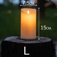 ราคา เทียนไฟฟ้า พร้อมส่ง เทียนอิเล็กทรอนิกส์ เทียนไข LED แสงสีเหลืองวอม เปลวไฟพลิ้วไหวเหมือนจริง เทียนประดับตกแต่ง อบอุ่น ให้สีสันสวยงาม (19768833403)