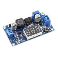ราคา XL6009 Booster Module with Voltmeter DC DC 3V 32V to 5V 35V 4A Max Adjustable Step Up Boost Converter Module (19357335387)