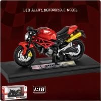 ราคา KAWASAKI H2R รถจักรยานยนต์หุ่นอัลลอย Diecast ของเล่นโมเดล (21829624883)